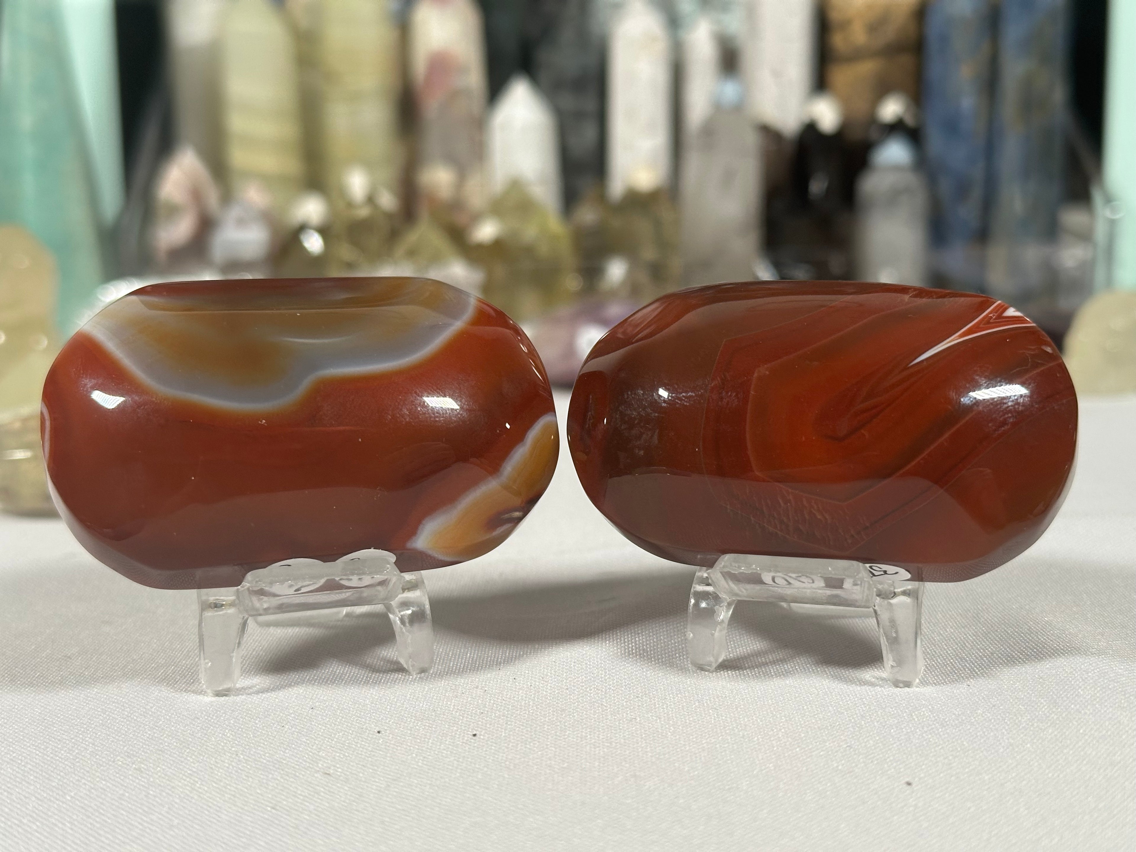 Carnelian Palmstones