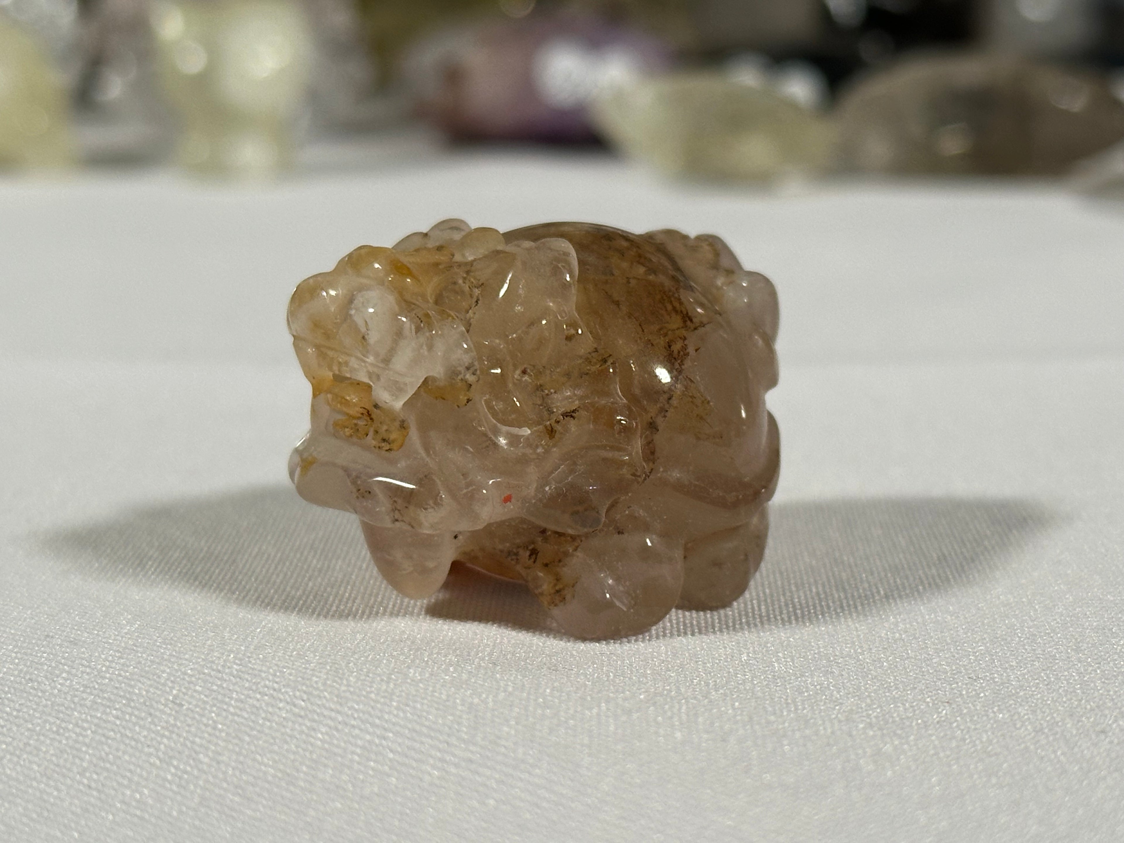 Dendritic Quartz Longgui Carving - SKU288