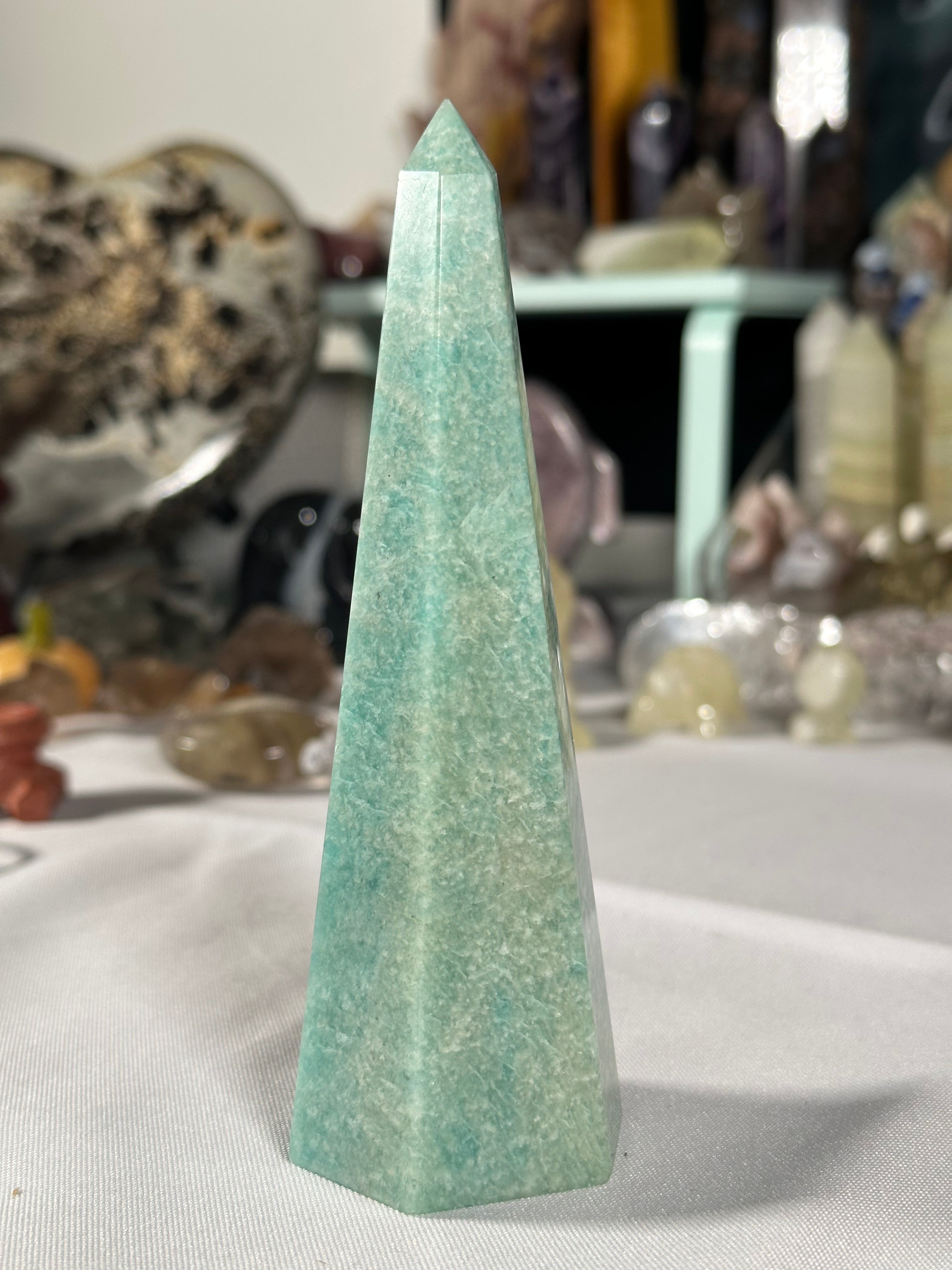 Conical Amazonite Tower - SKU396