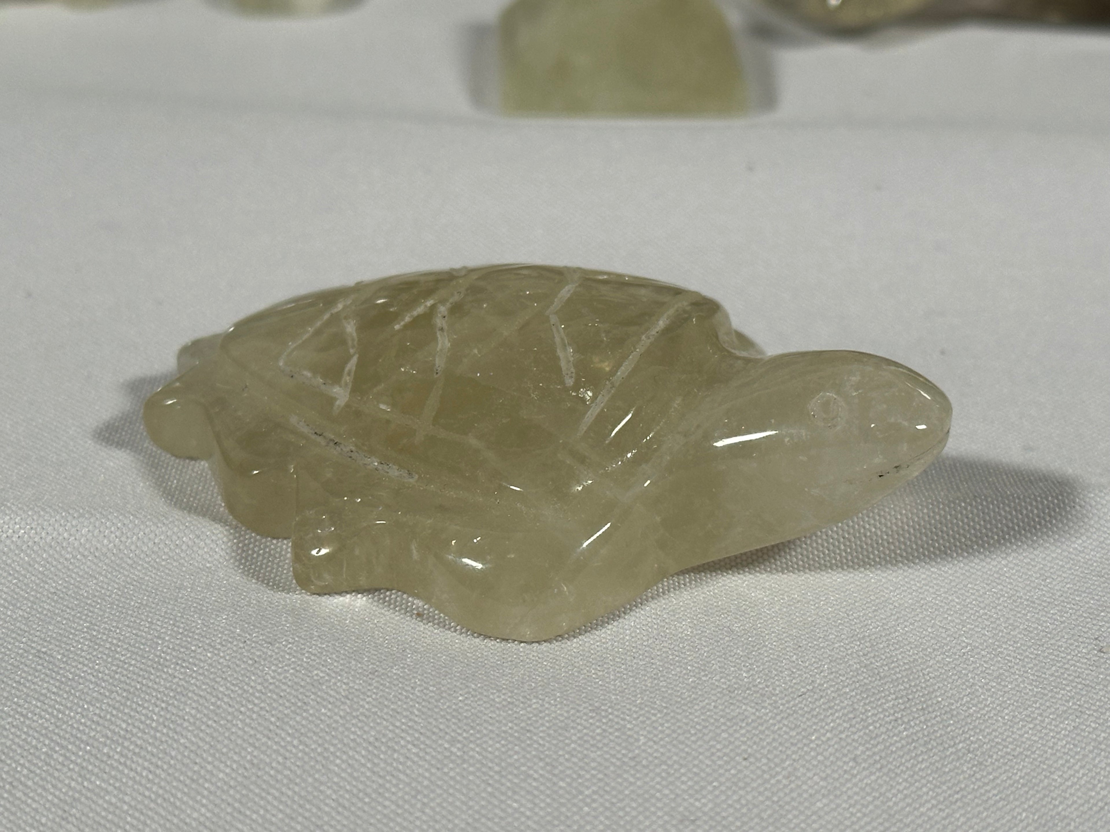 Citrine Turtle Carving - SKU99