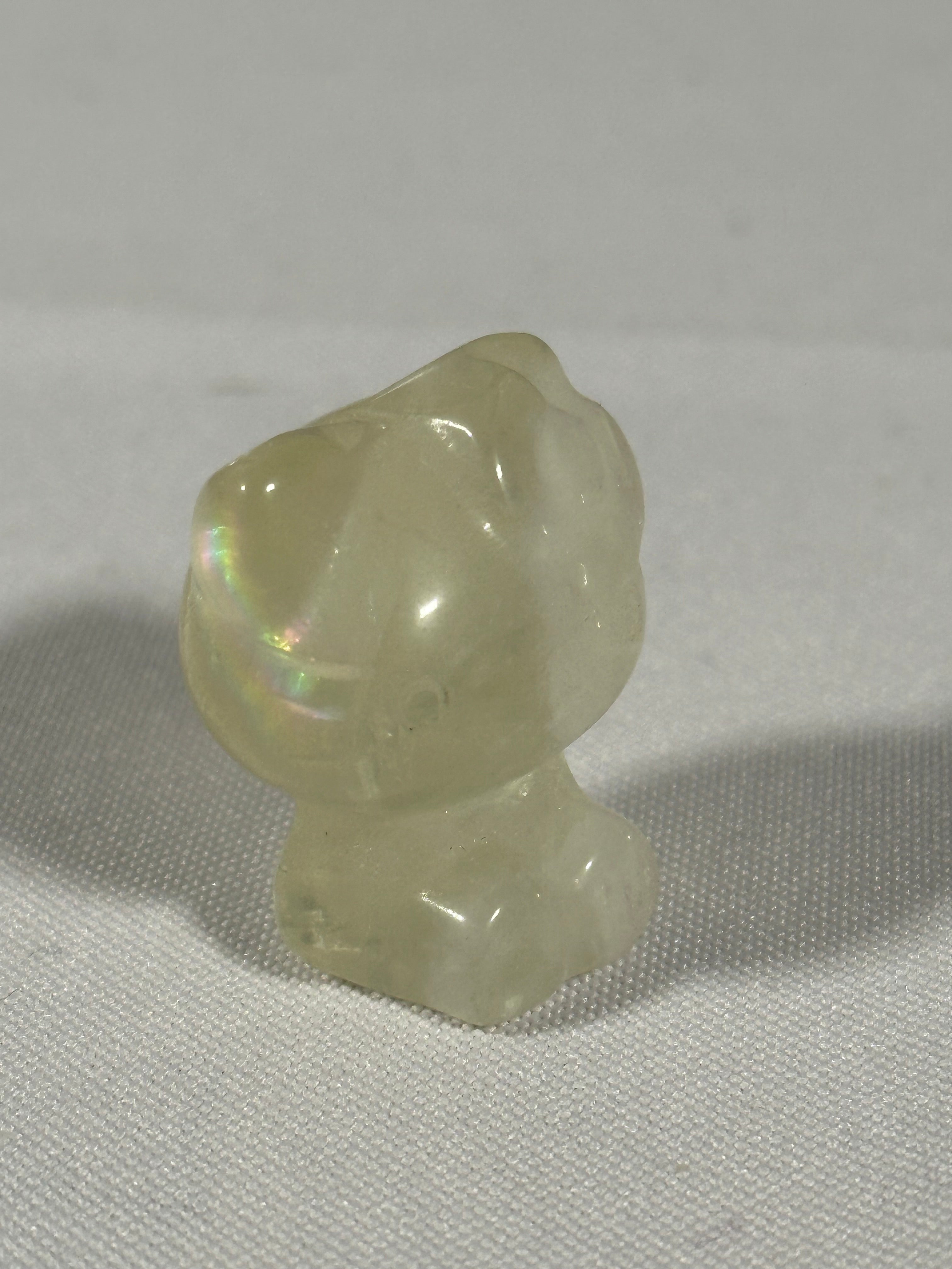 Citrine Hello Kitty Carving - SKU298